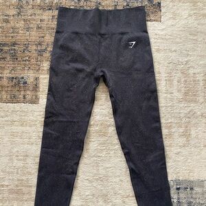 Gymshark Vital Seamless 2.0 Leggings; Black Marl